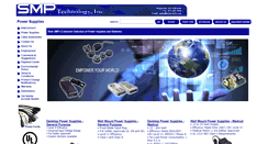 Desktop Screenshot of powersupplies.smp-tech.com